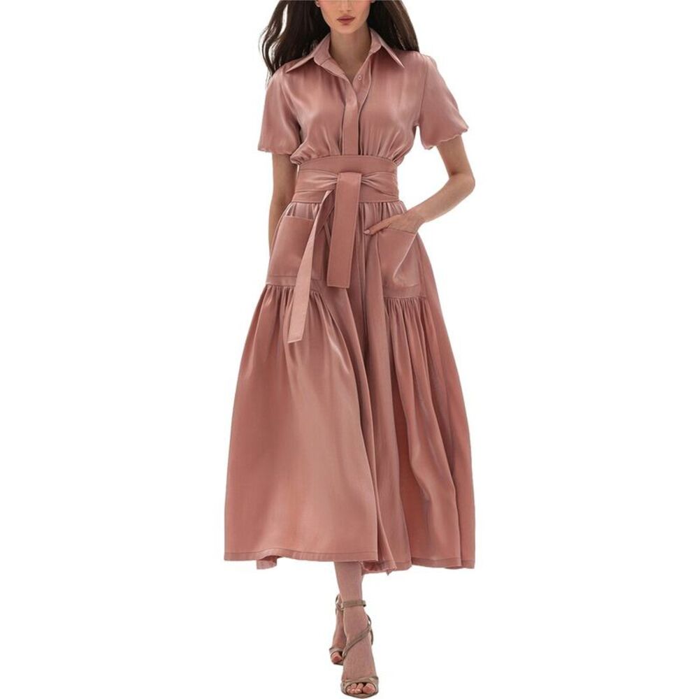 Bgl Womens  Shirt Dress, Pink